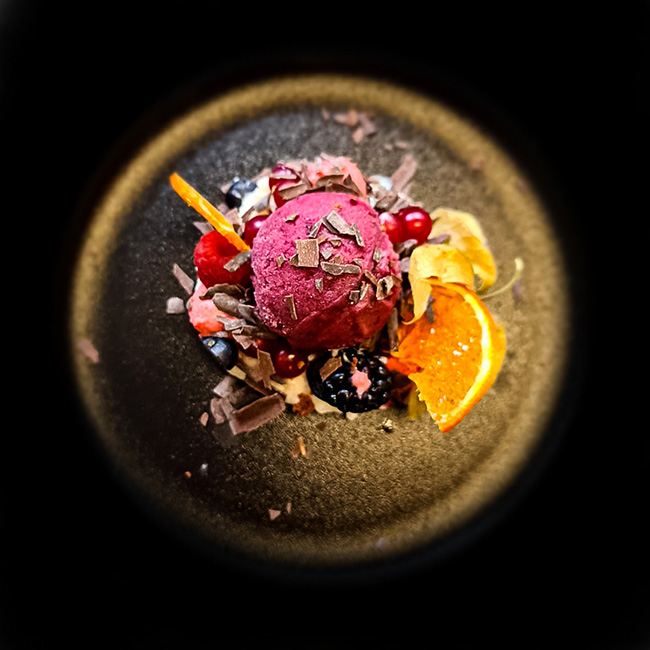 Dessert Waldfrucht